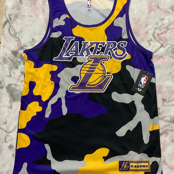 lakers camo shirt